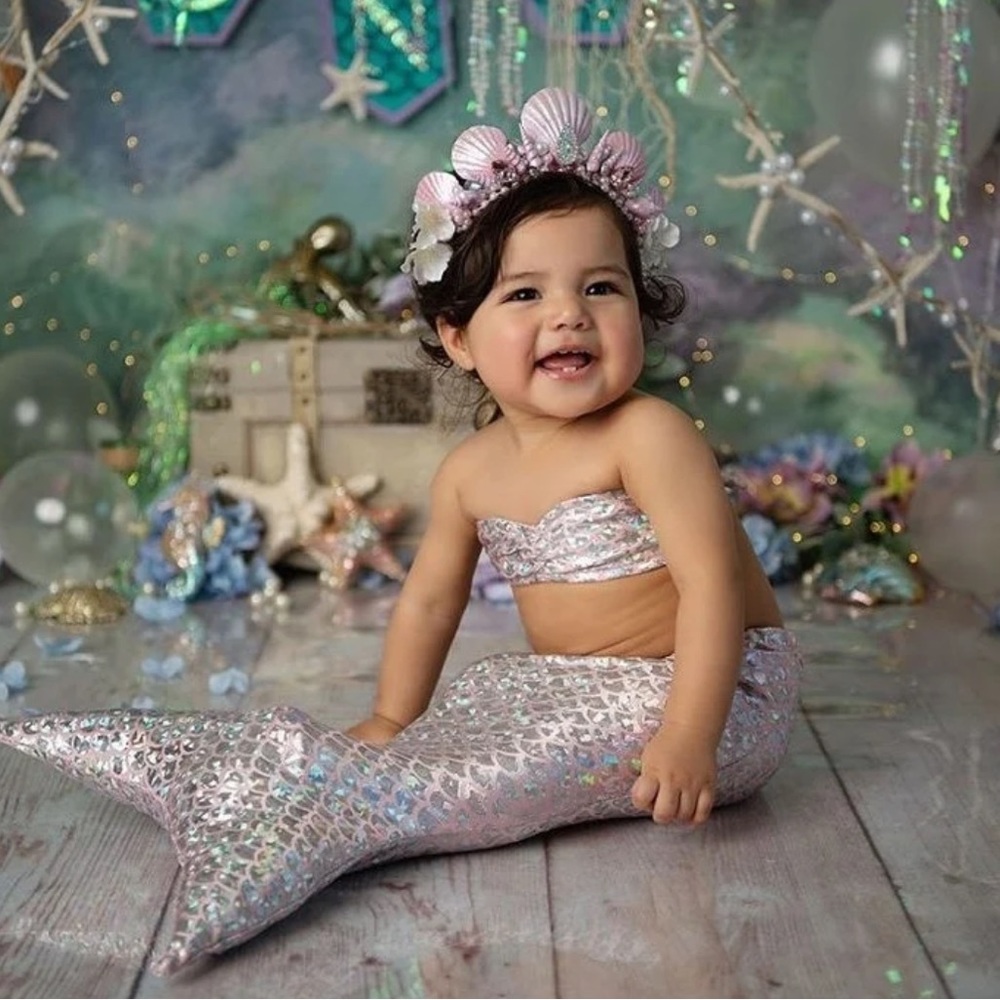 Brand New Mermaid Costume! 9-12 months (Halloween or birthday)